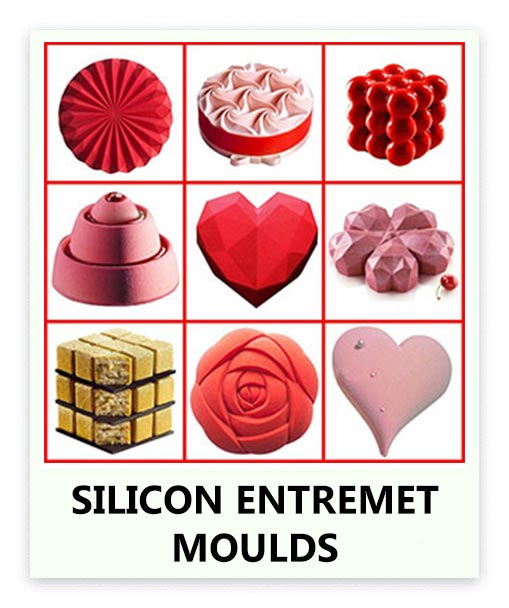 Silicon Entremet Moulds – Electron